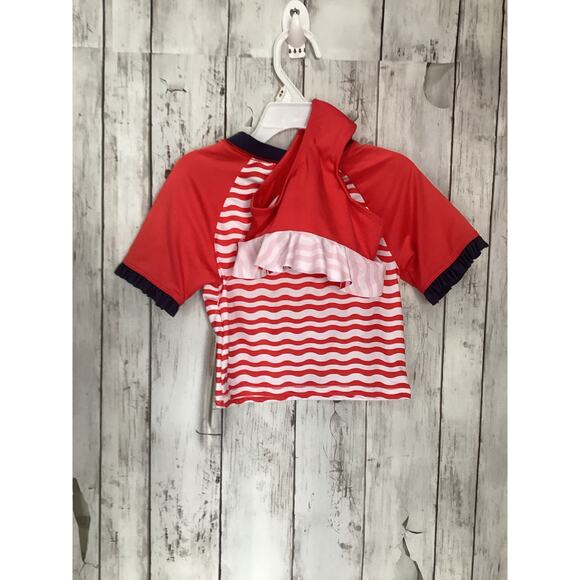 Wippette Baby-Girls Baby Girls Two Piece Rashguard Set(4T) - Picture 2 of 3